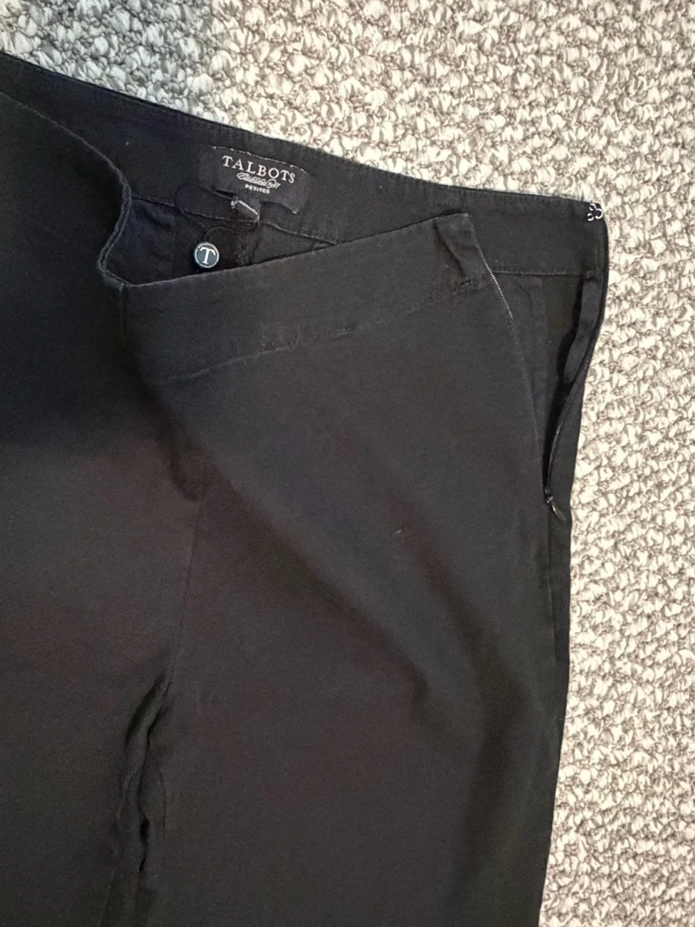 Talbots tailored black